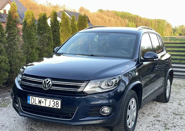 samochody osobowe Volkswagen Tiguan cena 49900 przebieg: 229075, rok produkcji 2015 z Recz